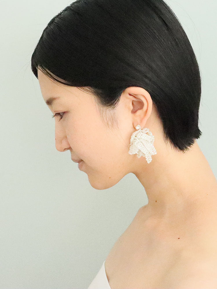 セールアウトレット fua accessory 片耳ピアス ピアス 賛花 - レディース