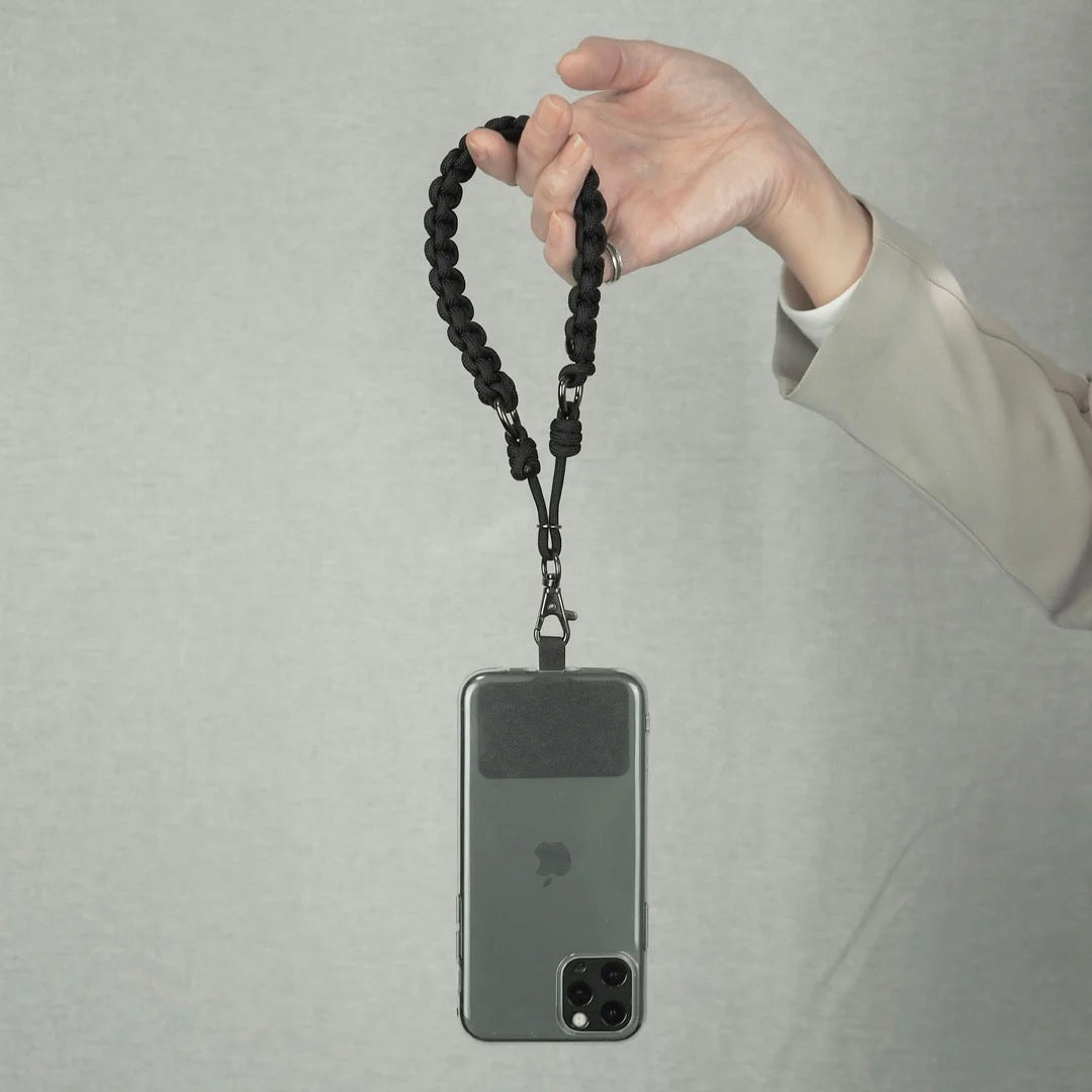 yuzen / Smartphone Strap "Knot 002" Black