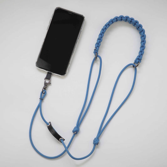 yuzen / Smartphone Strap "Knot" Royal-Blue