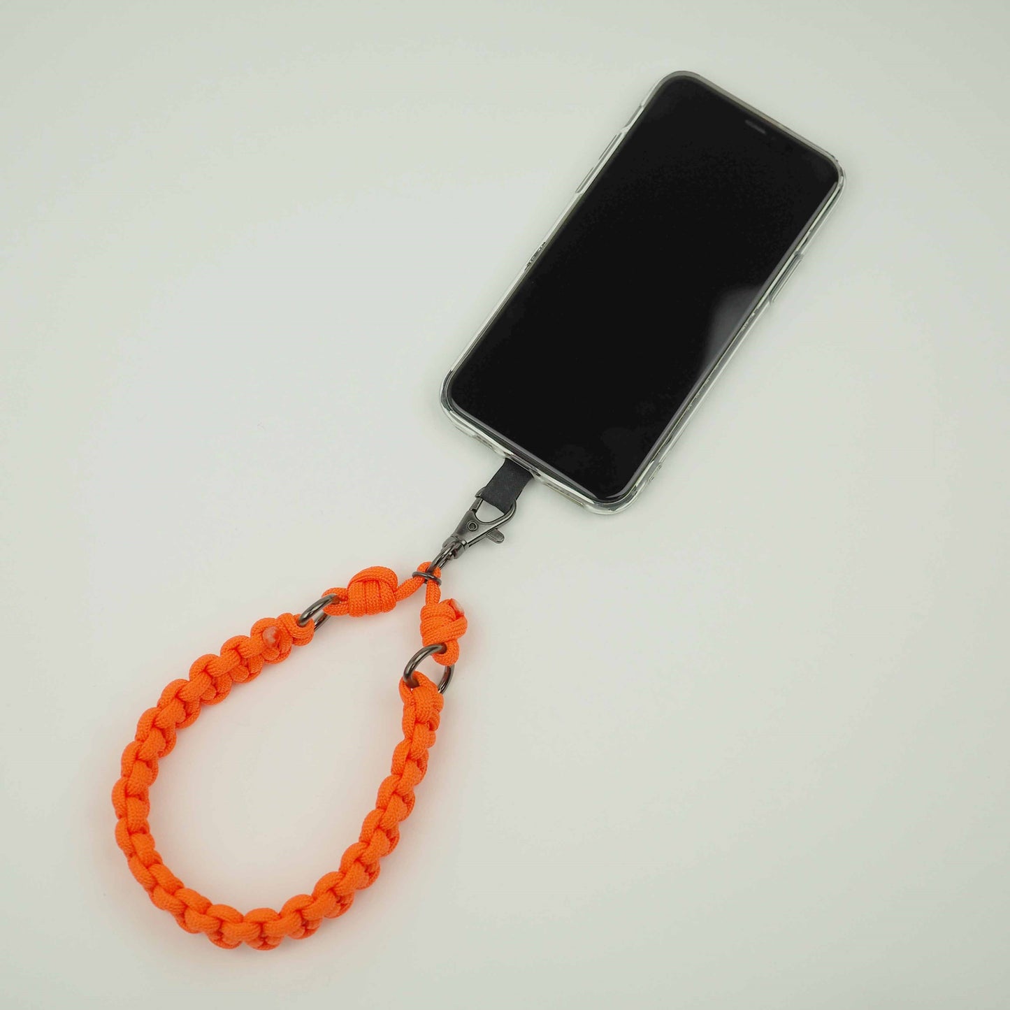 yuzen / Smartphone Strap "Knot 002" Rescue-Orange
